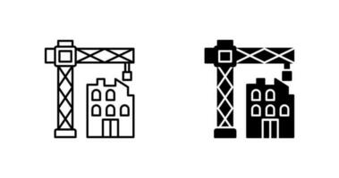 icono de vector de construcción