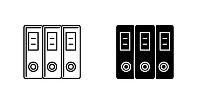 icono de vector de documento