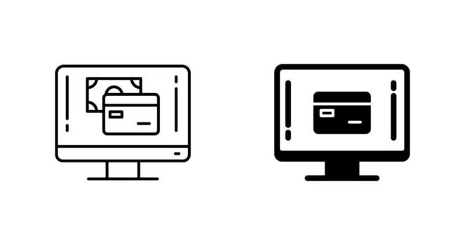 icono de vector de método de pago