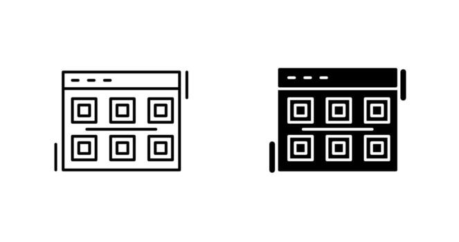Layout Vector Icon