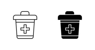 Dustbin Vector Icon