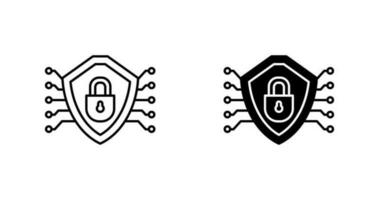 Cyber Security Vector Icon