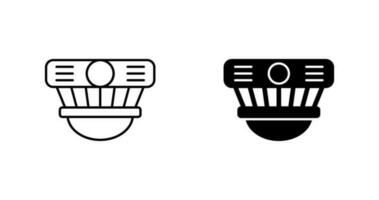 Smoke Detector Vector Icon