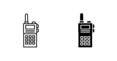 Walkie Talkie Vector Icon