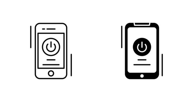 Power Button Vector Icon