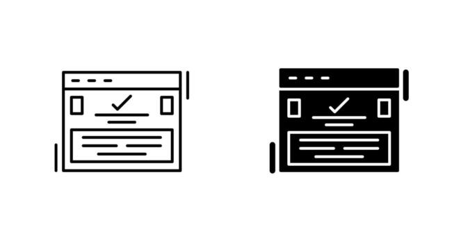 Complete Vector Icon