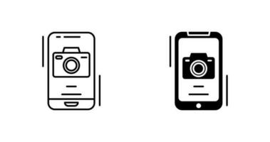 icono de vector de camara