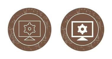 Computer Settings Vector Icon