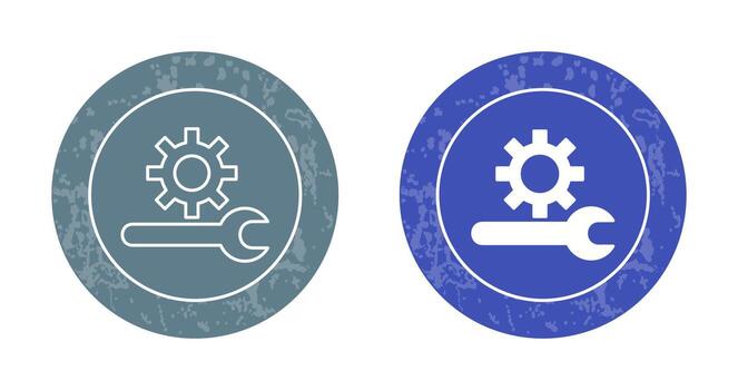 icono de vector de soporte técnico único