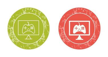 Unique Online Games Vector Icon