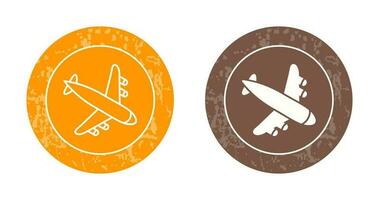 Landing Airplane Vector Icon