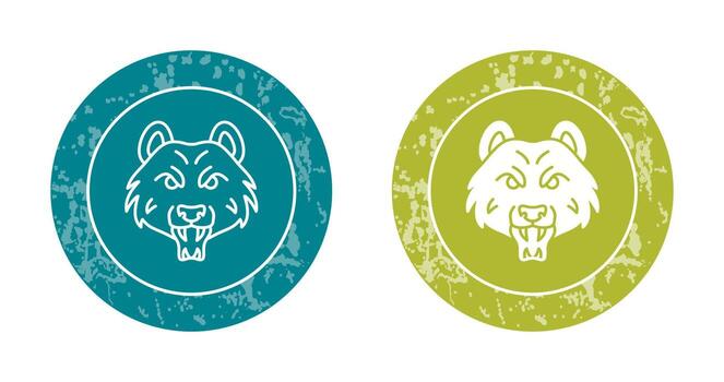 icono de vector de oso