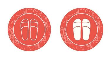 Slippers Vector Icon