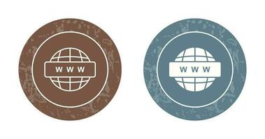 World Wide Web Vector Icon