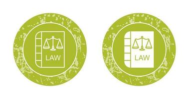 Law and Order Vector Icon