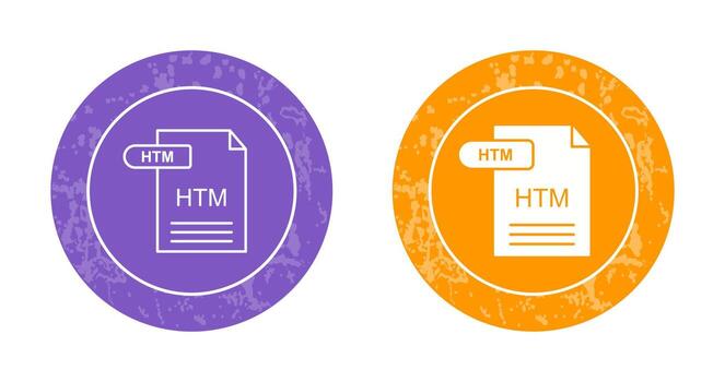 icono de vector de html