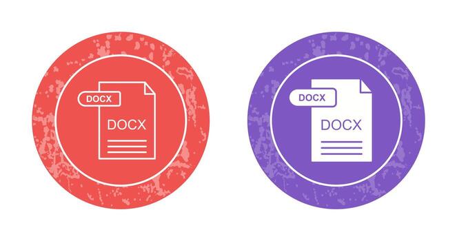 DOCX Vector Icon