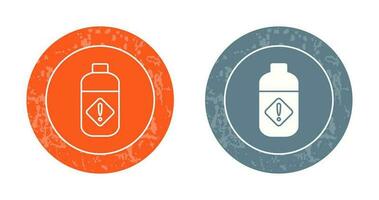 Pesticide Bottle Vector Icon