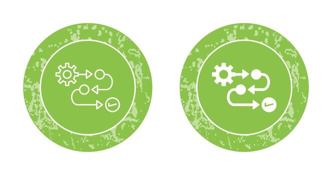 Process Vector Icon