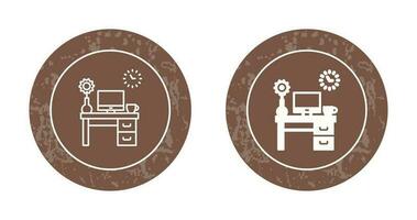 Work Table Vector Icon