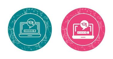 Digital Learning Vector Icon