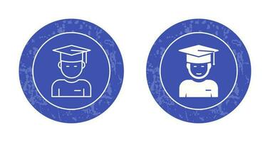 Graduate Student Vector Icon