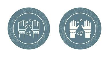 Winter Gloves Vector Icon