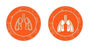 Lungs Vector Icon