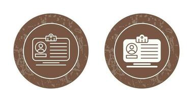 Id Card Vector Icon