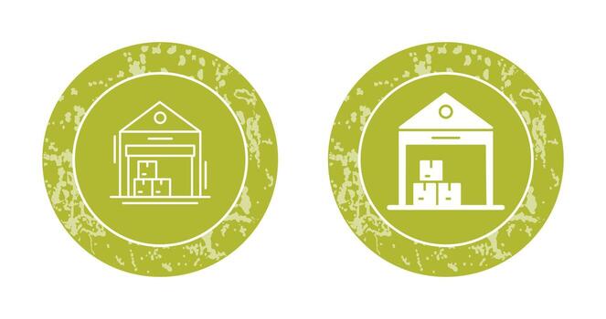 Warehouse Vector Icon
