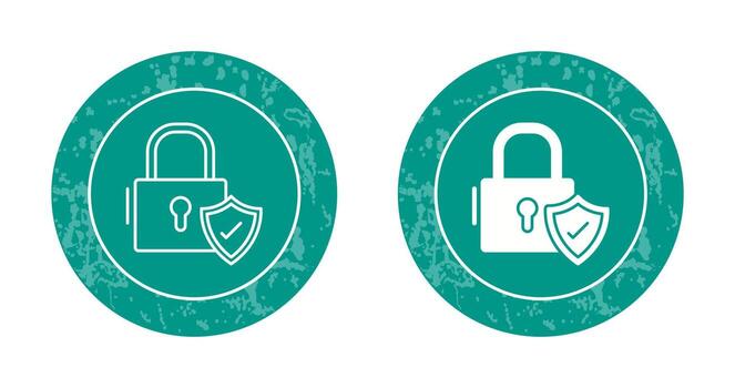 icono de vector seguro