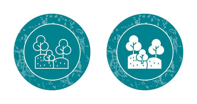 Forest Vector Icon