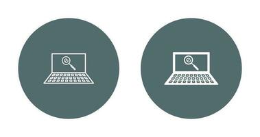 Unique Find on Internet Vector Icon