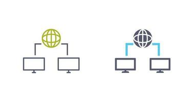 Unique Internet Connectivity Vector Icon