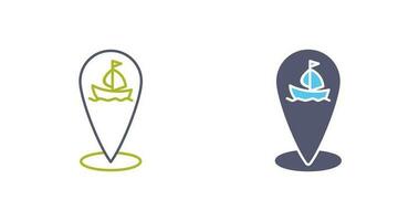 Shipping Location Vector Icon