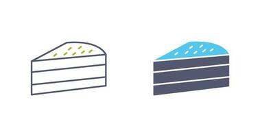 Cake Slice Vector Icon