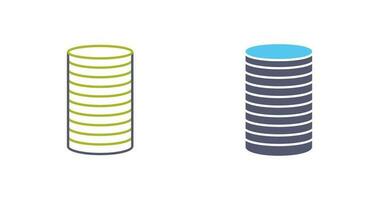 Stack of Coins Vector Icon
