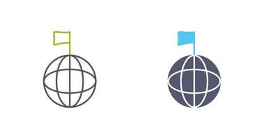 Unique Global Signals Vector Icon