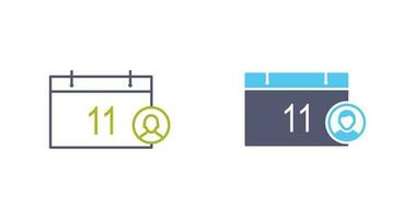 Unique Event Management Vector Icon