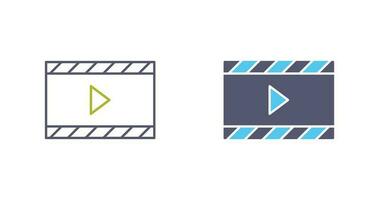 Unique Video and Animation Vector Icon