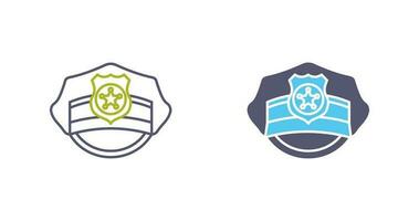 Police Hat Vector Icon