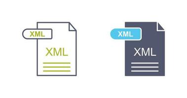 XML Vector Icon