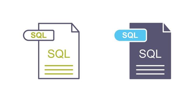 SQL Vector Icon