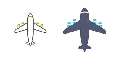 Flying Airplane Vector Icon