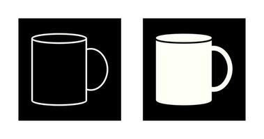 icono de vector de taza de café