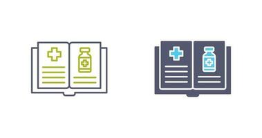 Medical Book Vector Icon