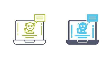 Chat Bot Vector Icon