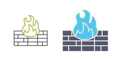 Firewall Vector Icon