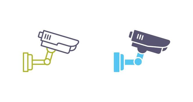 Security Camera Vector Icon