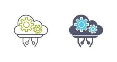 Cloud Computing Vector Icon